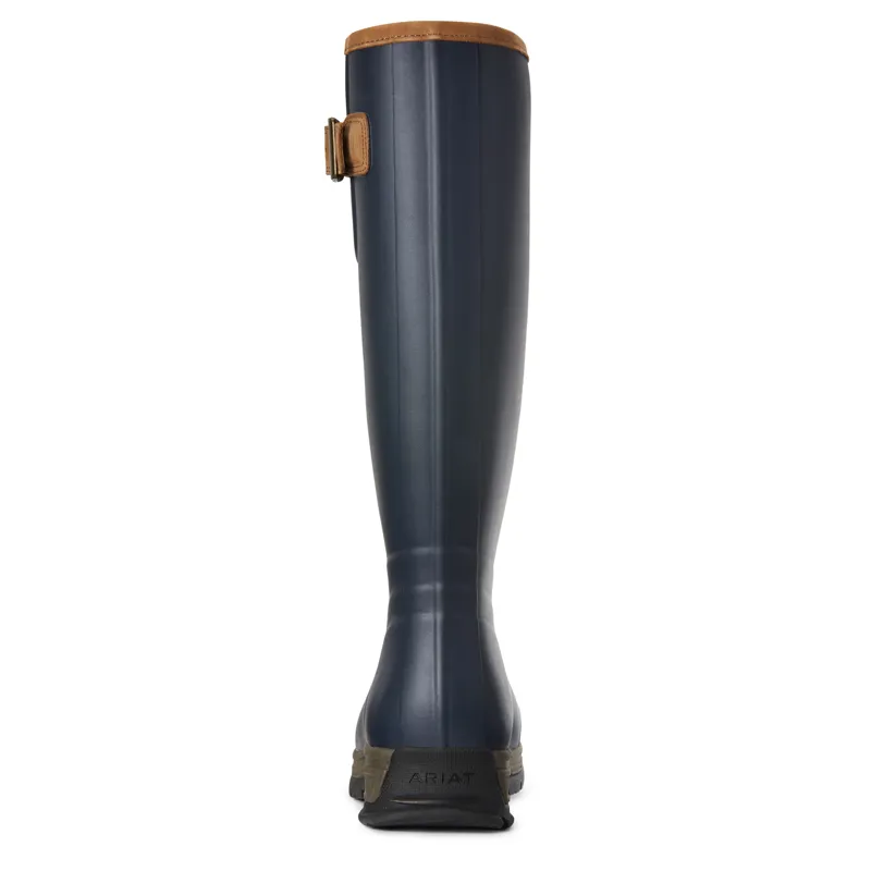 Ariat Burford Waterproof Rubber Wellington Boot Ladies in Navy-2